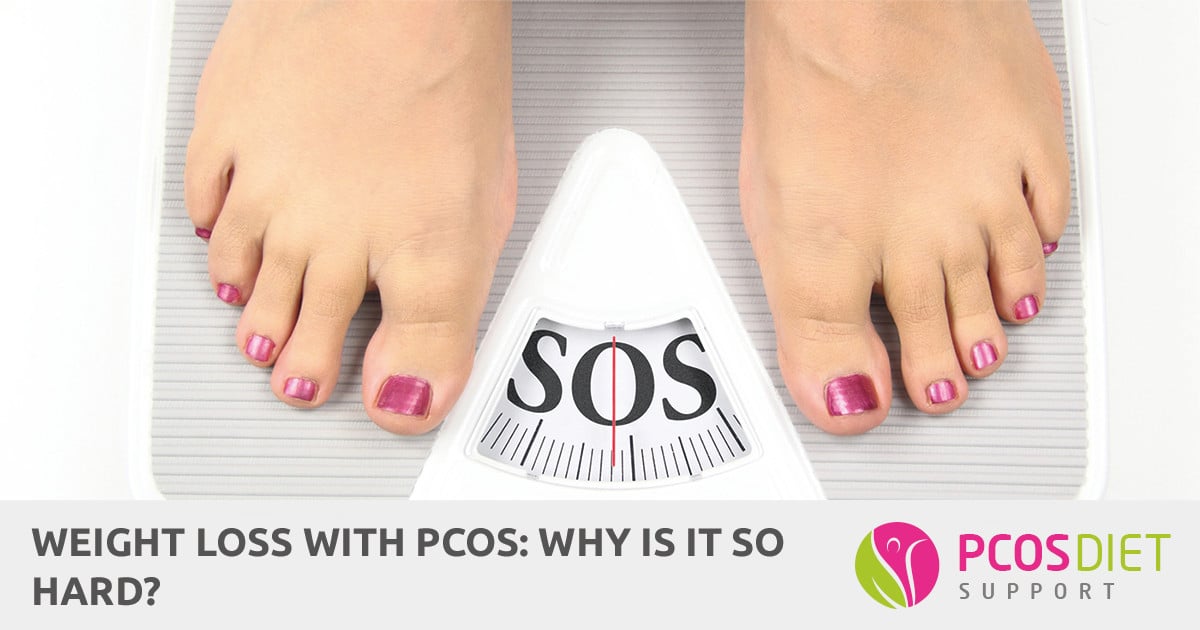 how hard is it to lose weight with pcos