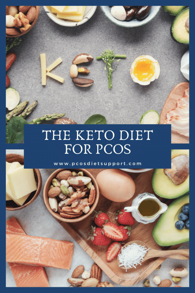 The keto diet for PCOS pinterest