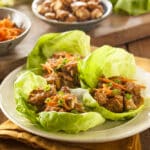 Healthy Asian Chicken Lettuce Wrap